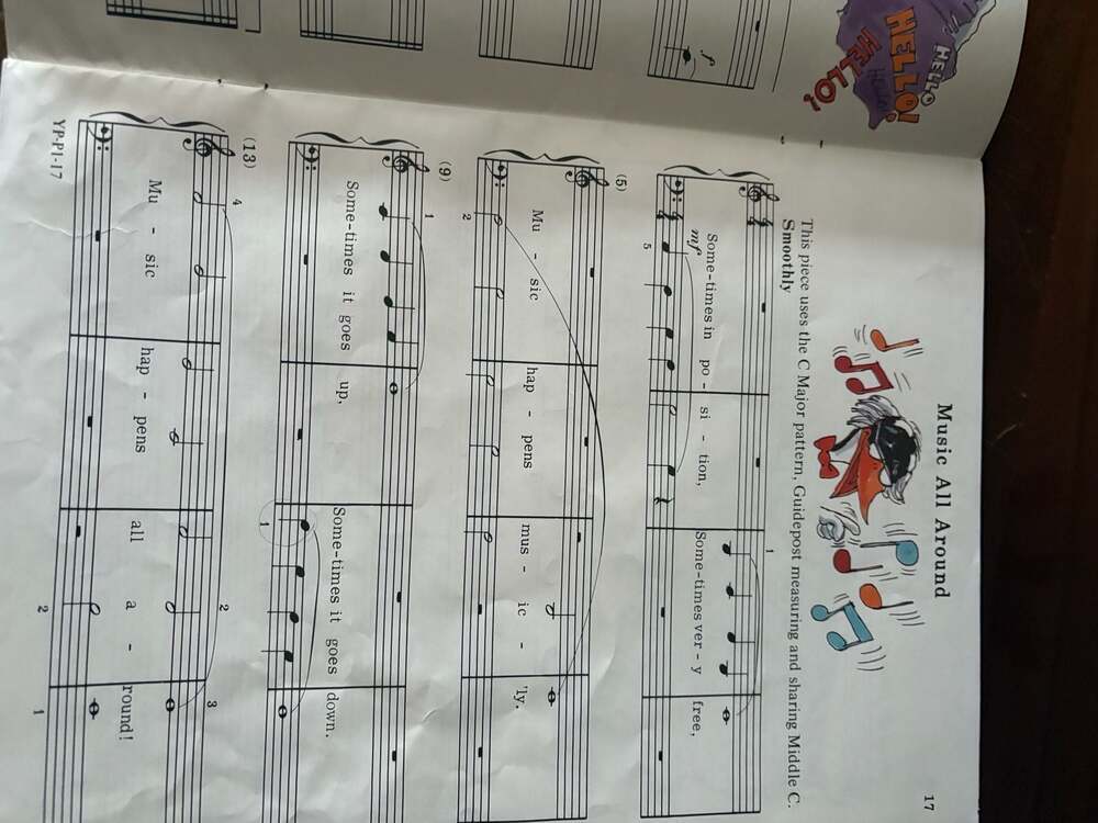 The Young Pianist Series Piano Book 1 by Walter and Carol Noona - Picture 3 of 4